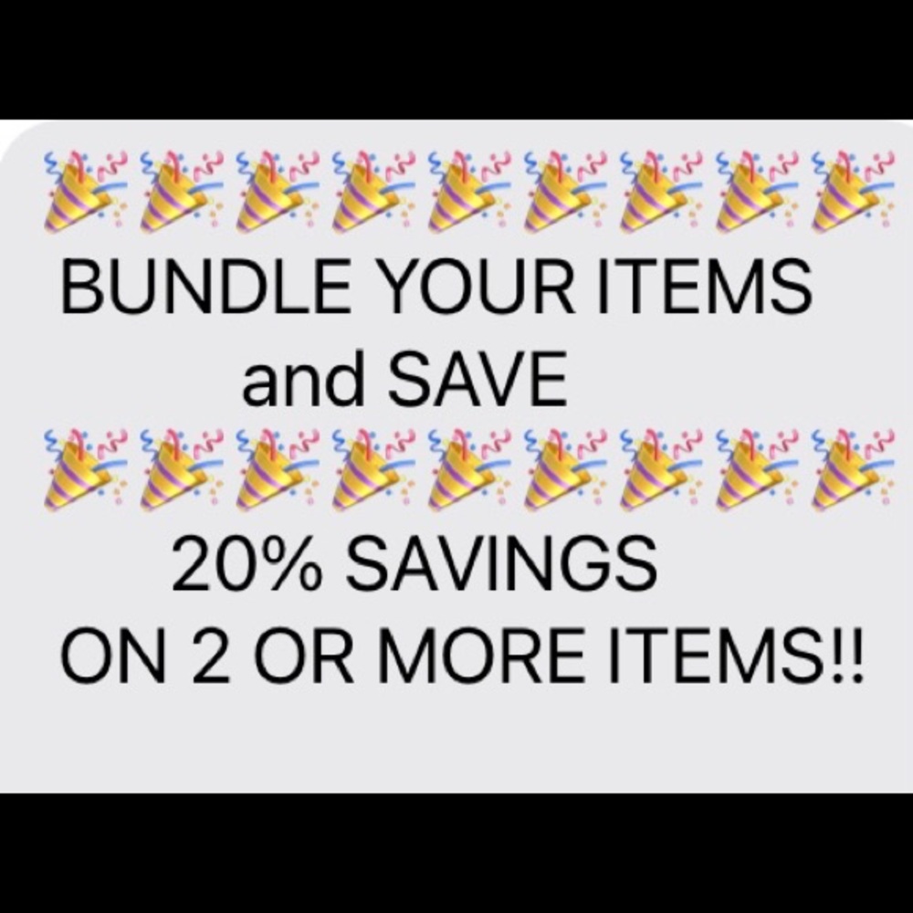 🎉🎉🎉BUNDLE SPECIAL🎉🎉🎉